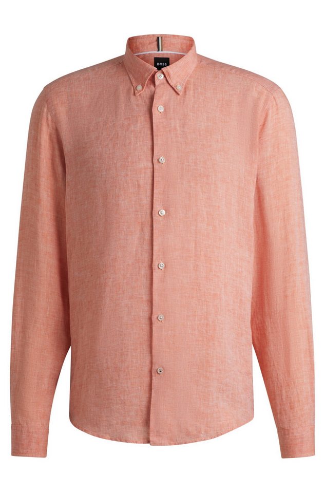 BOSS Langarmhemd Regular-Fit Button-Down-Hemd von BOSS