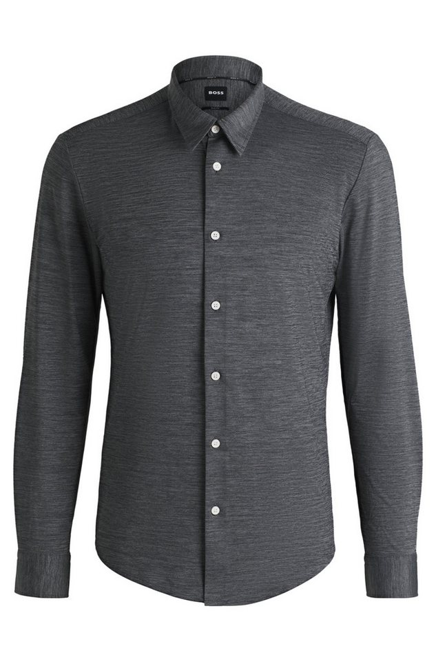 BOSS Langarmhemd Slim-Fit Hemd Roan von BOSS