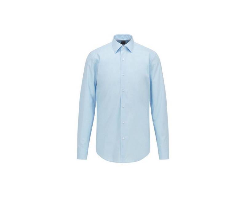 BOSS Langarmhemd hell _ blau regular fit (1-tlg) von BOSS