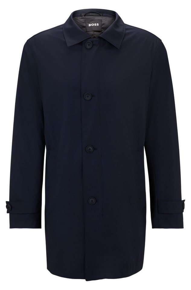 BOSS Langmantel Wasserfester Mantel Jared - Regular Fit von BOSS