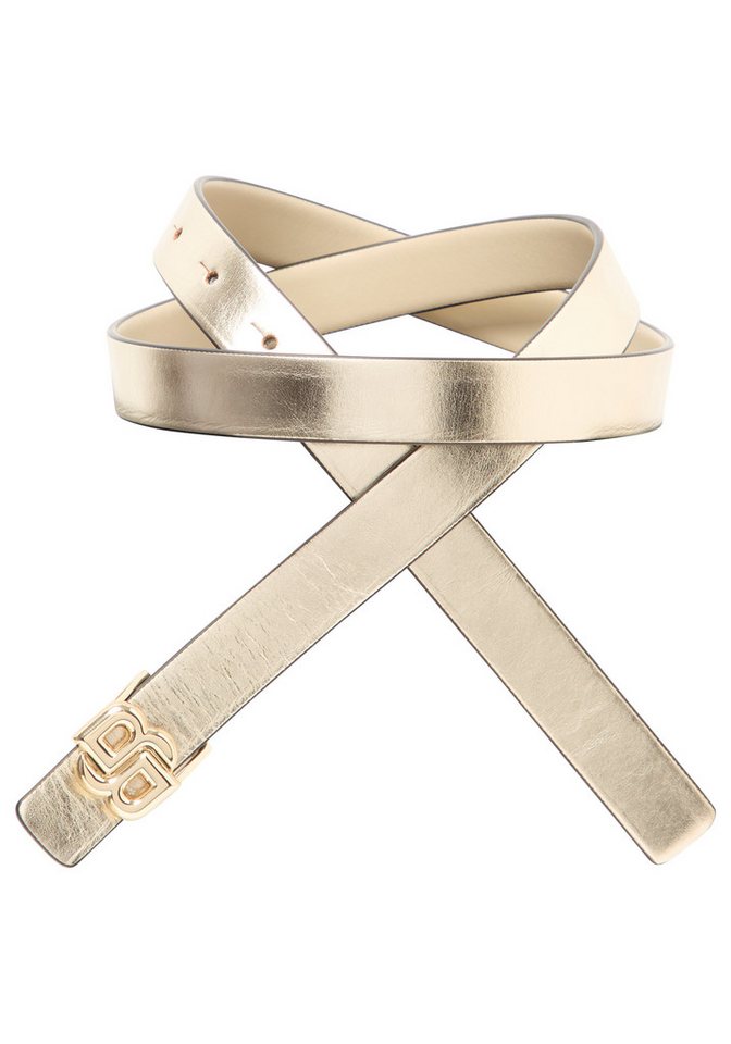 BOSS Ledergürtel B-Icon-L Sr20 mit Logo-Schließe von BOSS