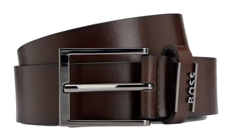 BOSS Ledergürtel Belt aus echtem Leder von BOSS