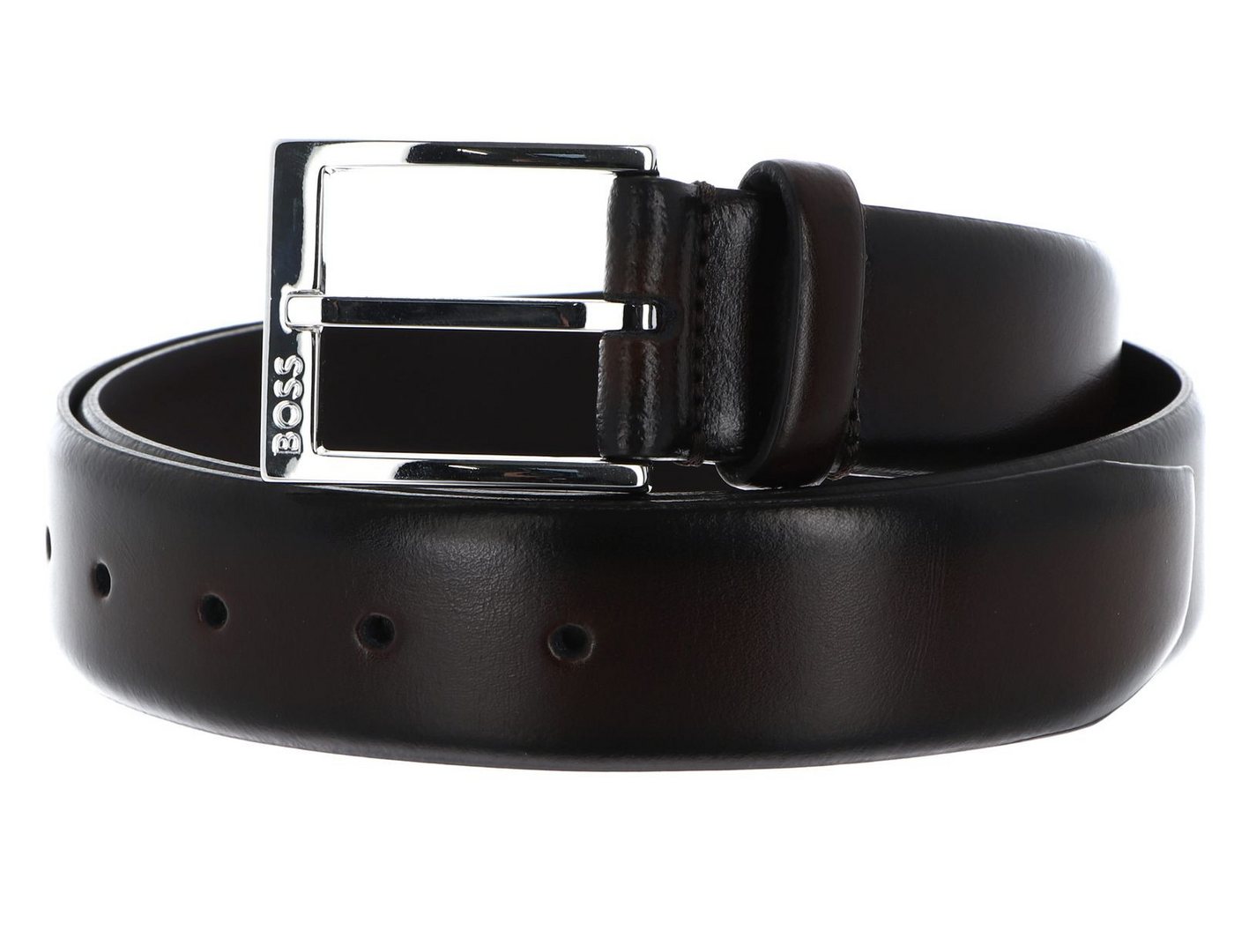 BOSS Ledergürtel Elloy Sz35 Leather Belt aus echtem Rindsleder von BOSS