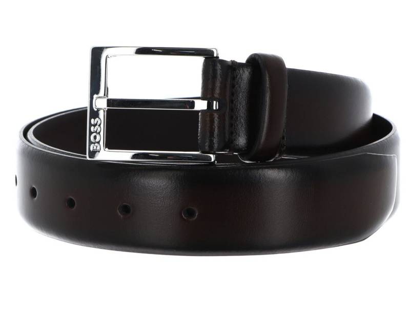 BOSS Ledergürtel Elloy Sz35 Leather Belt aus echtem Rindsleder von BOSS