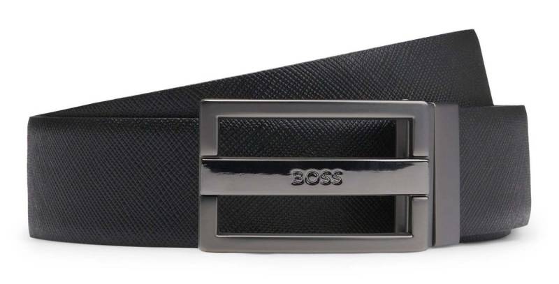 BOSS Ledergürtel Ghifari Belt Giftbox aus echtem Rindsleder von BOSS