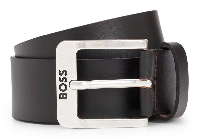 BOSS Ledergürtel Jemio Sz40 Leather Belt aus echtem Büffelleder von BOSS