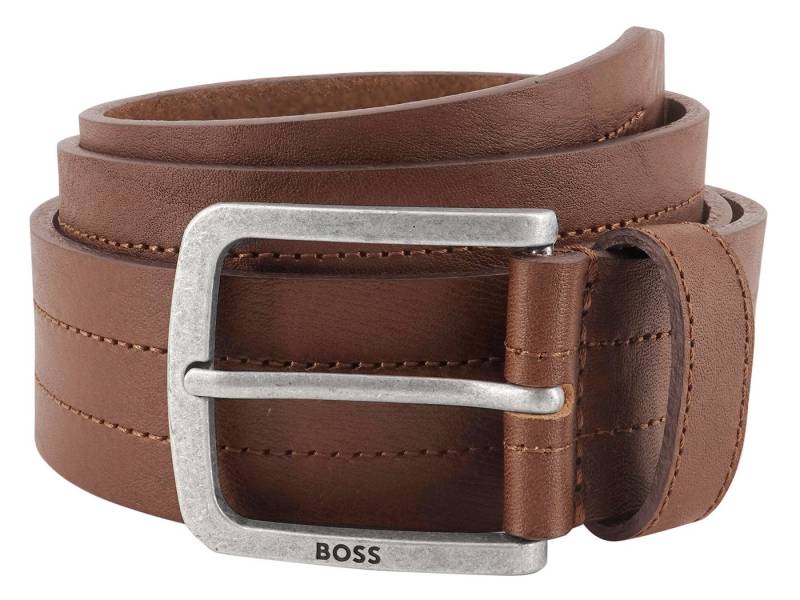 BOSS Ledergürtel Herren-LederJor Medium Braun von BOSS