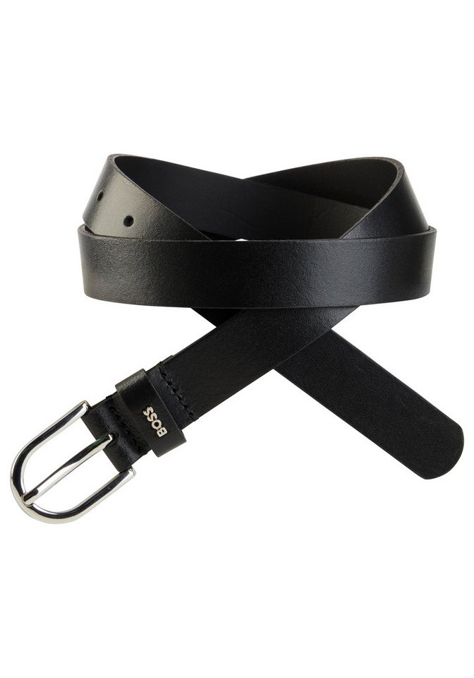 BOSS Ledergürtel Scarlet-A mit Logo-Schlaufe von BOSS