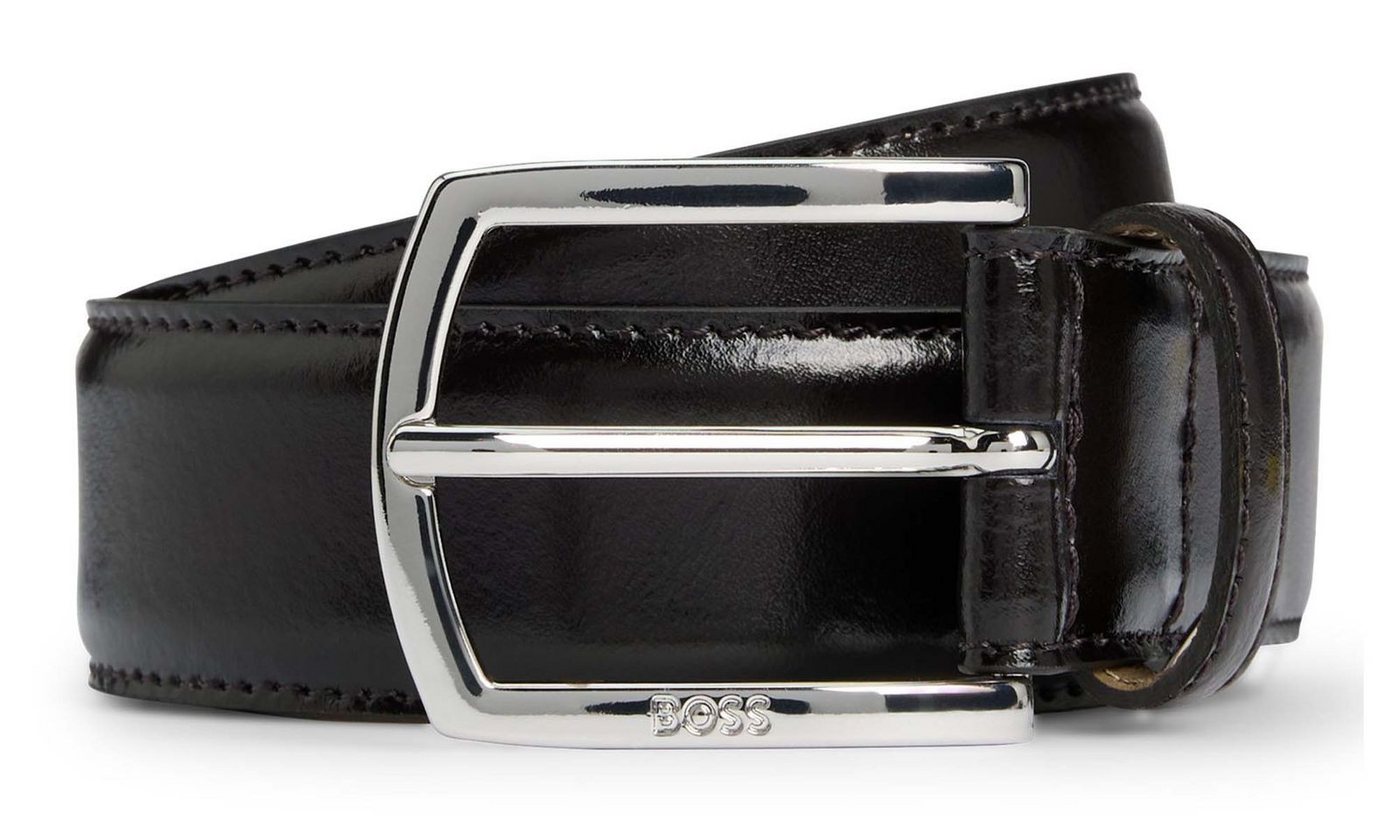 BOSS Ledergürtel Tx Sz35 Belt aus echtem Rindsleder von BOSS