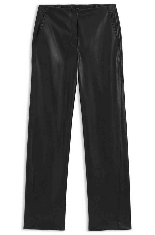 BOSS Leggings Hose im Leder-Look Timiras - Gerade von BOSS