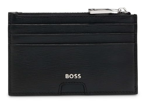 BOSS Leder Kartenhalter Luminary 6 CC Wallet Black schwarz von BOSS