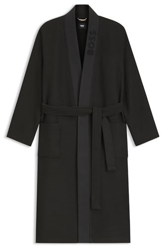 BOSS MEN Waffle Kimono Black1, S BOSS MEN Waffle Kimono Black1, S von BOSS
