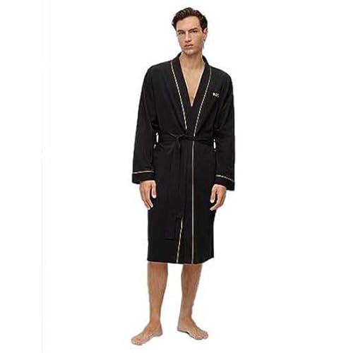 BOSS MEN Xmas Kimono Black3, L von BOSS