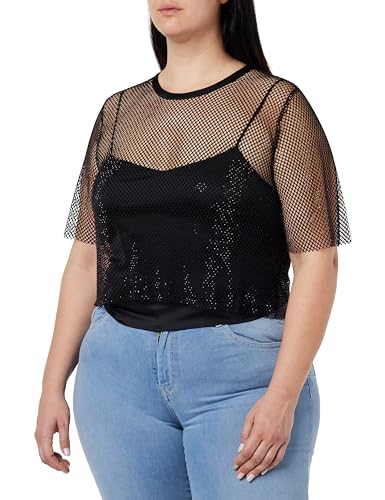 BOSS Mädchen C_benet Blouse, Black1, 34 EU von BOSS