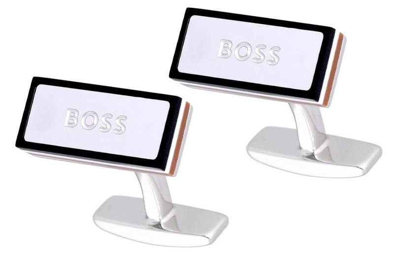 BOSS Manschettenknöpfe Beige/Silber Iconic4 von BOSS