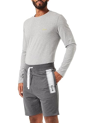 BOSS Men Authentic Shorts Medium Grey39, XL von BOSS