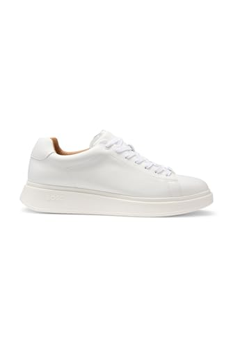 BOSS Men Bulton_Runn_lt_N Sneaker White 42 EU BOSS Men Bulton_Runn_lt_N Sneaker White 42 EU von HUGO BOSS