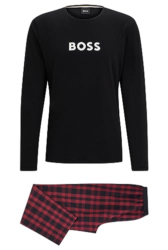BOSS Men Easy Long Set Dark Red602, XXL von BOSS
