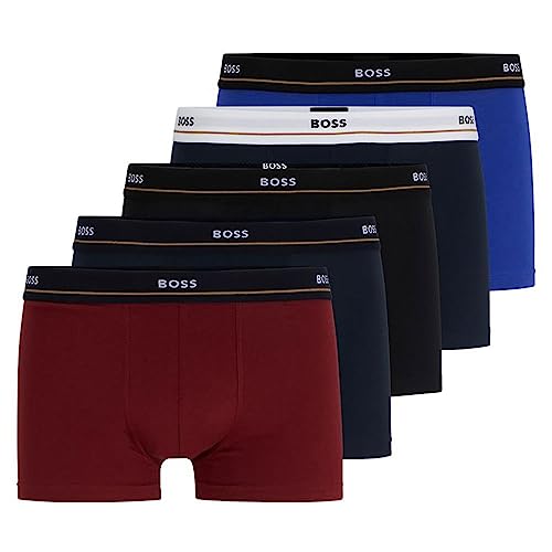 BOSS Men Trunk 5P Essential Open Miscellaneous974, XS von BOSS