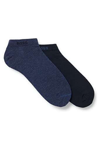 BOSS Men's 2P AS Uni Colors CC Ankle Socks, Open Blue469, 43-46 von BOSS