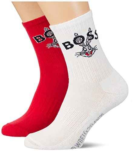 BOSS Men's 2P QS Rib LNY CC Socks_Gift_Set, Open Miscellaneous960, 40-46 von BOSS