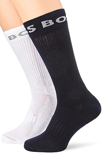 BOSS Men's 2P RS Sport Col CC Regular Socks, Natural108, 43-46 von BOSS