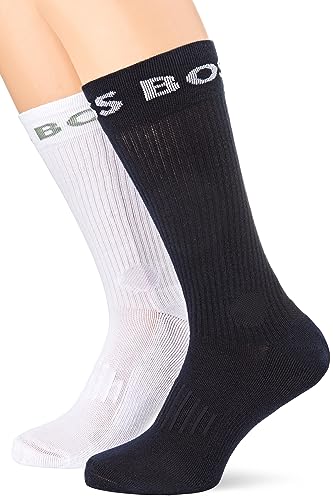 BOSS Men's 2P RS Sport Col CC Regular Socks, Natural109, 40-46 von BOSS