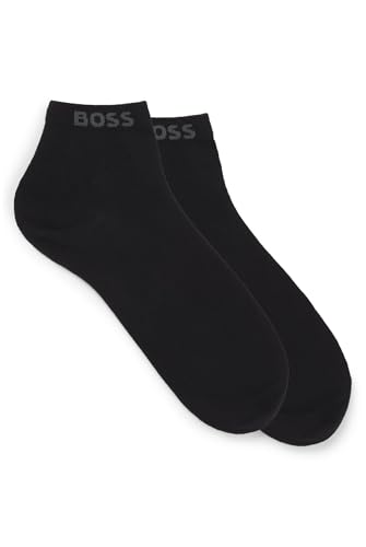 BOSS Men's 2P SH Uni CC Short_Socks, Black1, 43-46 von BOSS
