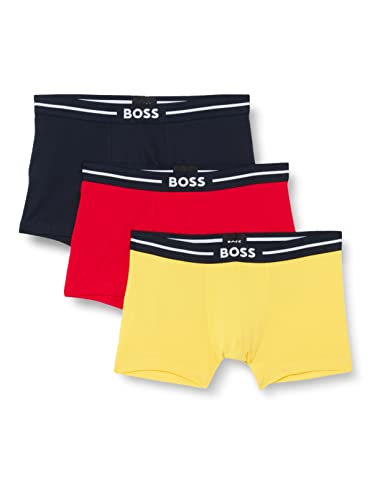 BOSS Men's 3P Bold Trunk, Open Miscellaneous968, XXL (3er Pack) von BOSS