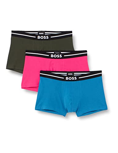 BOSS Men's 3P Bold Trunk, Open Miscellaneous970, XXL (3er Pack) von BOSS