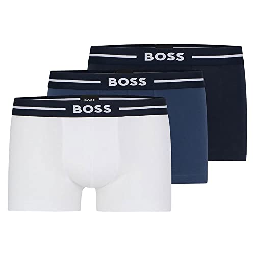 BOSS Men's 3P Bold Trunk, Open Miscellaneous976, S von BOSS