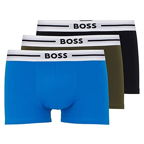 BOSS Men's 3P Bold Trunk, Open Miscellaneous977, S von BOSS