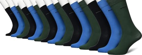 BOSS Men's 5P RS Uni Color CC Regular_Socks, Open Miscellaneous965, 43-46 von BOSS