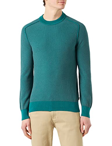 BOSS Men's Akopak Knitted_Sweater, Open Green, M von BOSS