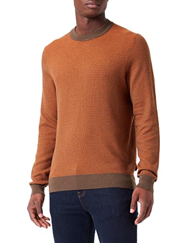 BOSS Men's Avobano Knitted_Sweater, Dark Green, XXXL von BOSS