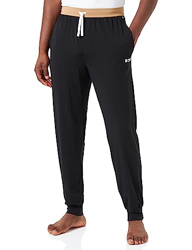 BOSS Herren Jogginghose Freizeithose Loungewear Balance Pants, Farbe:Schwarz, Artikel:-001 Black, Größe:L von BOSS