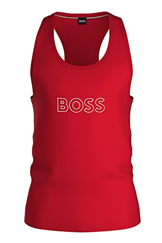 BOSS Men's Beach_Tank_TOP, Bright Red628, l von BOSS