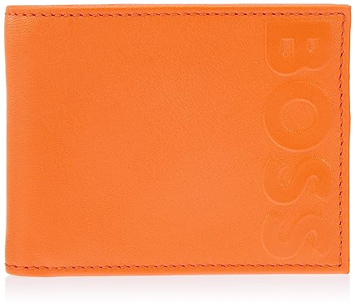 BOSS Big BD_6 cc Herren Wallet, Dark Orange801 von Hugo Boss