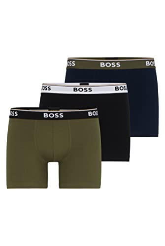 BOSS Men's BoxerBr 3P Power Boxer Brief, Open Miscellaneous983, XS von BOSS