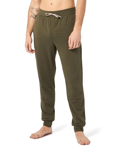 BOSS Men's Easy Cuff EW Pyjama_Pant, Open Green348, XXL von BOSS