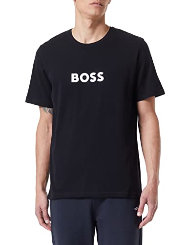 BOSS Men's Easy Pyjama_T_Shirt, Black6, XL von BOSS