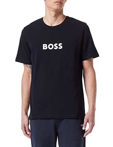 BOSS Men's Easy Pyjama_T_Shirt, Black6, XXL von BOSS