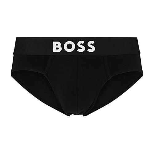 BOSS Men's HIPBR STMT Brief, Black1, M von BOSS