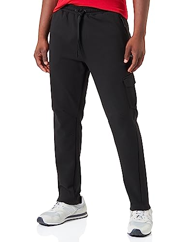 BOSS Men's Hariq Jersey-Trousers, Black1, L von BOSS