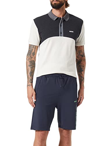 BOSS Men's Headlo Active Jersey, Dark Blue, L von BOSS