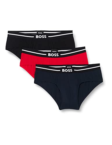 BOSS Men's HipBr 3P Bold Trunk, Open Miscellaneous962, M von BOSS