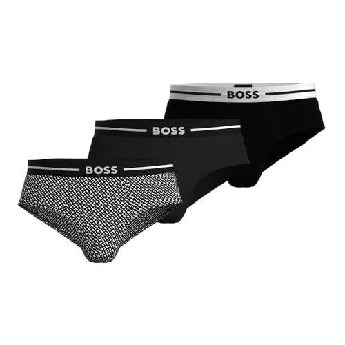 BOSS Men's HipBr 3P Bold Trunk, Open Miscellaneous962, M von BOSS
