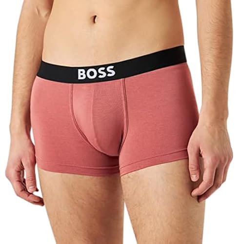 BOSS Men's ID Trunk, Open Pink692, L von BOSS