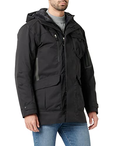 BOSS Men's J_Stavanger Outerwear, Black, L von BOSS