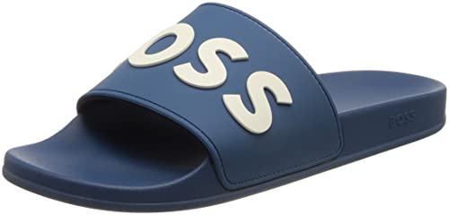 BOSS Men's Kirk rblg Slide, Open Blue463, OneSize von BOSS